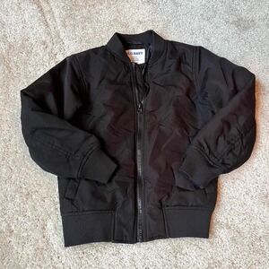 black old navy bomber jacket